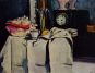  Paul  Cézanne-El reloj negro de marmol